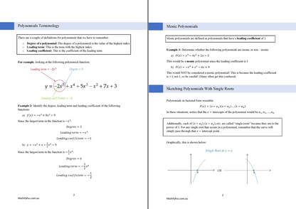 Year 11 Functions Workbooks Set