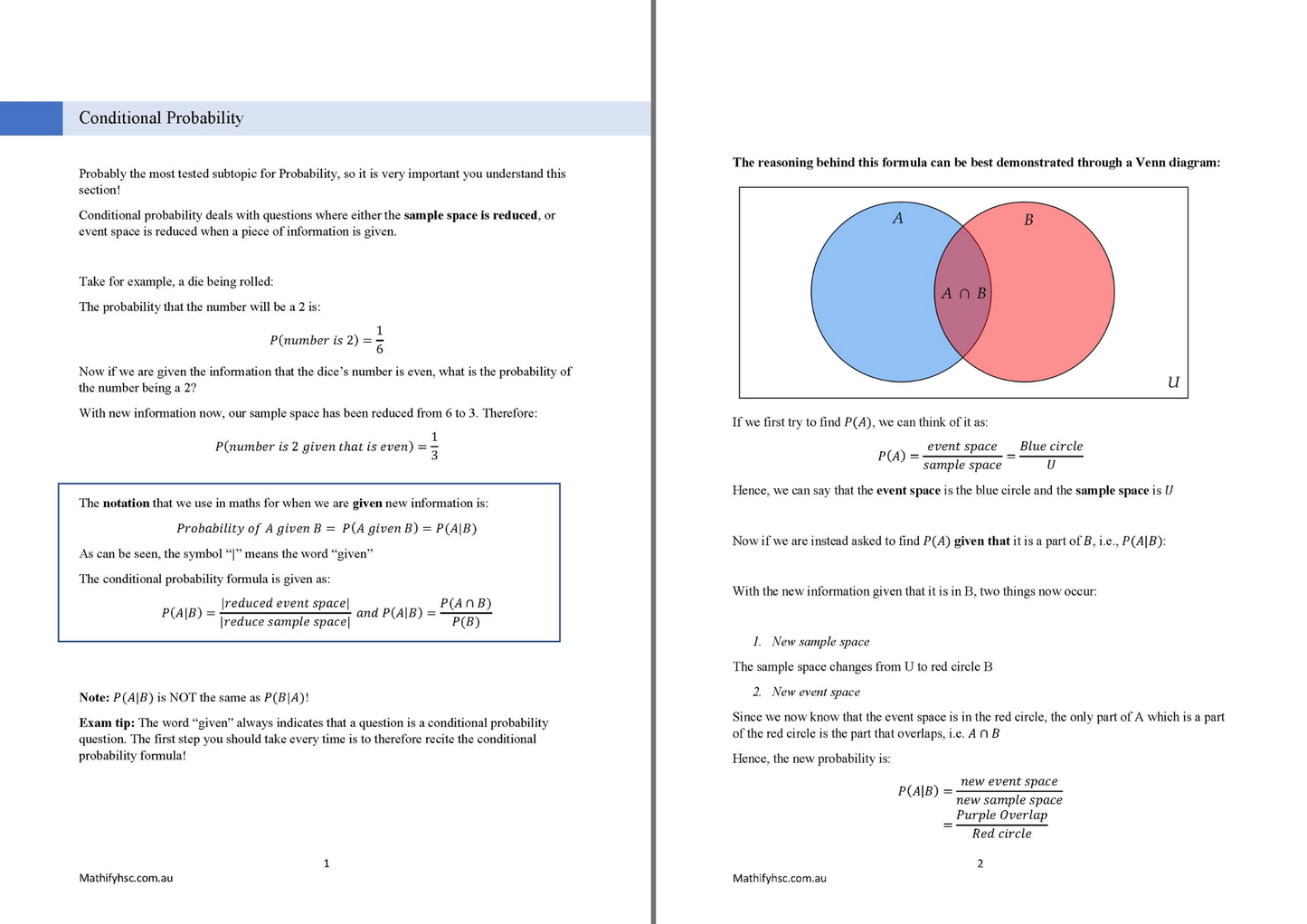 Year 11 Probability & Statistical Analysis Workbooks Set