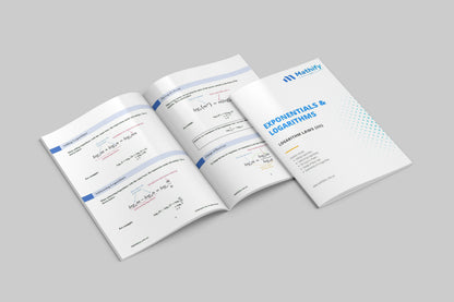 Exponentials and Logarithms Workbooks Set