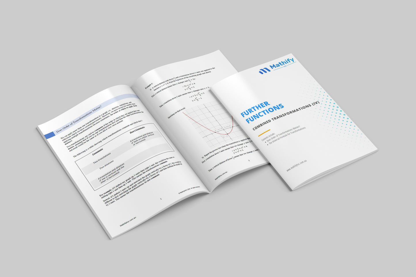 Year 12 Functions Workbooks Set