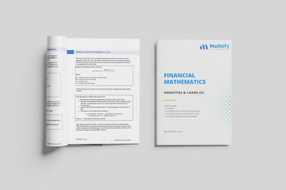 Financial Mathematics Workbooks Set