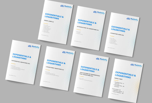 Exponentials and Logarithms Workbooks Set